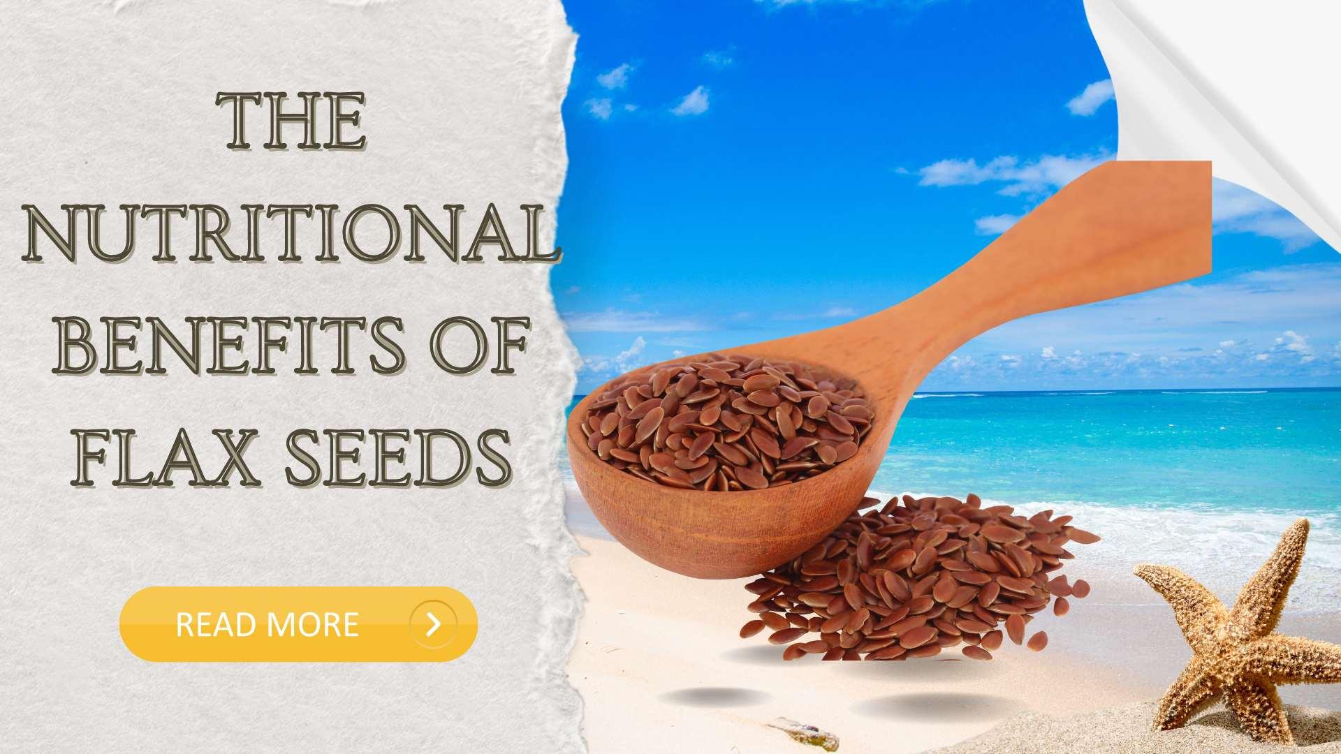 Flax Seeds Nutritional Value Health Benefits at Anna Beyers blog