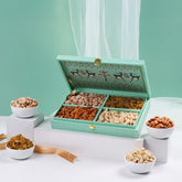 Deluxe Four-Nut & Raisins Gift Box, 800g Net Contents