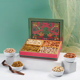 प्रीमियम गिफ्ट बॉक्स, 800 ग्राम ड्राई फ्रूट्स