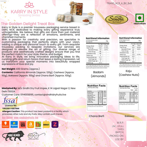 Premium Gift Box, 430g Net Contents Premium Gift Box, 430g Net Contents