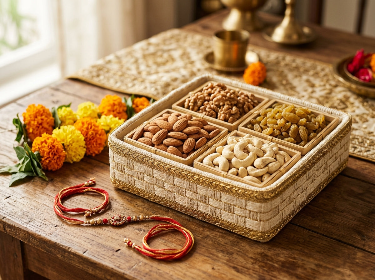 Raksha Bandhan Gifting Guide: Dry Fruit Hampers for Every Sibling