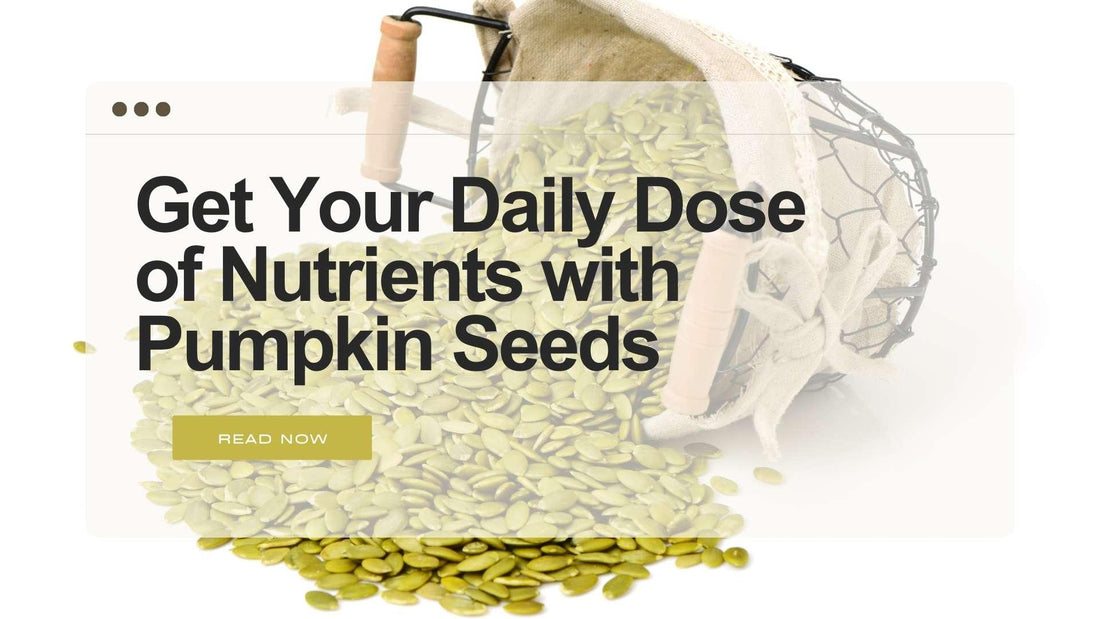 Get Your Daily Dose of Nutrients with Pumpkin Seeds - Sindhi Dry Fruits