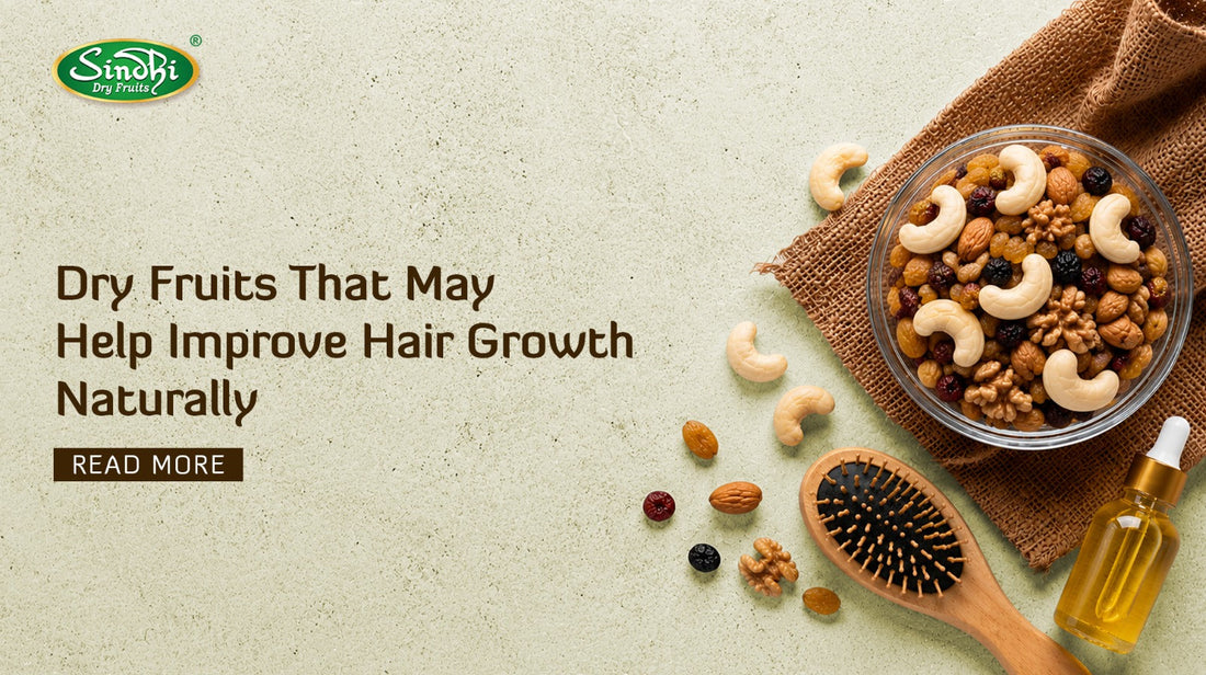 Dry Fruits That May Help Improve Hair Growth Naturally
