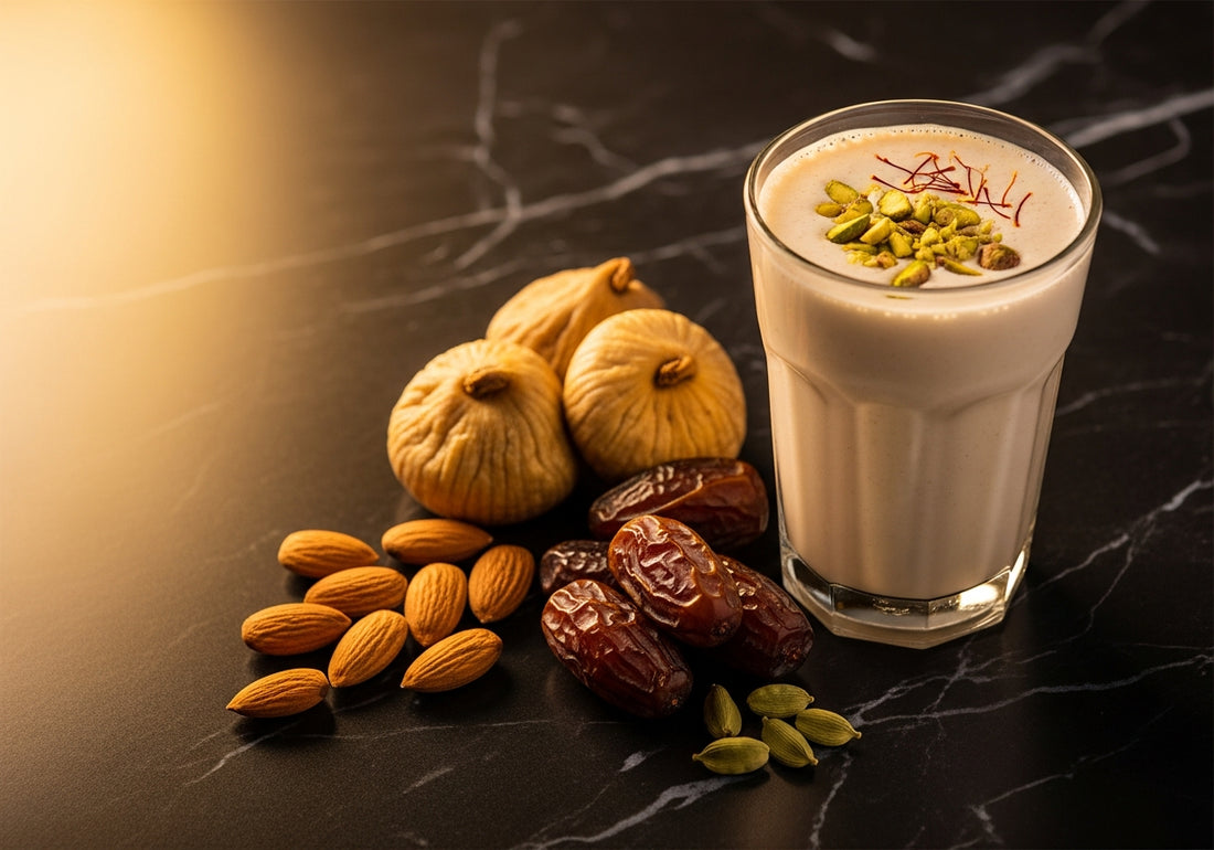 anjeer milkshake recipe — Sindhi Dry Fruits