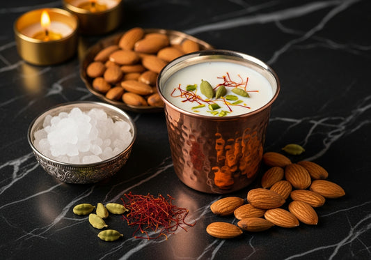 badam milk recipe benefits — Sindhi Dry Fruits
