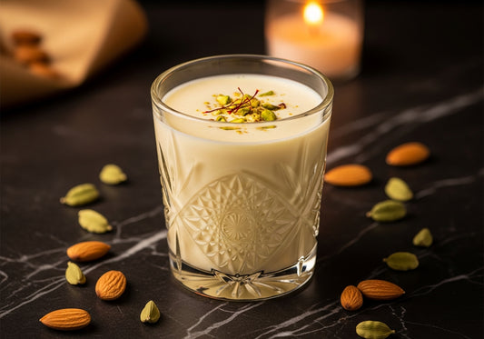 badam milk recipe — Sindhi Dry Fruits