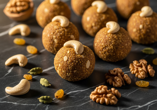 cashew walnut ladoo recipe — Sindhi Dry Fruits