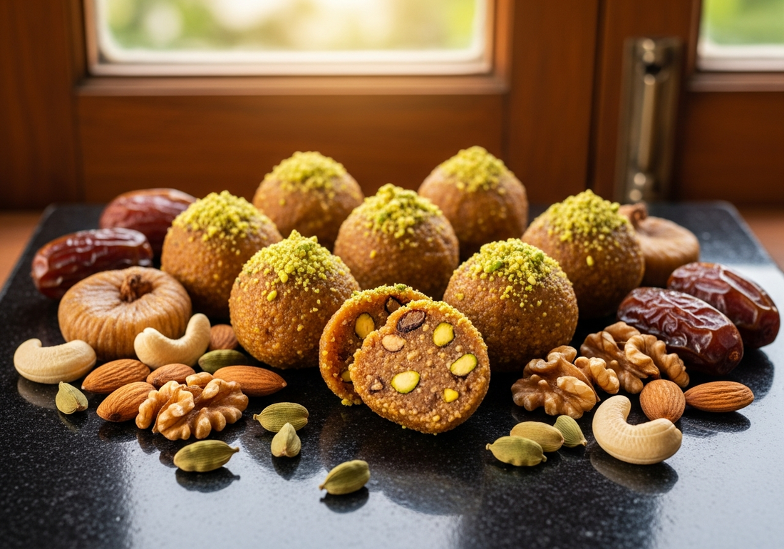 dry fruit ladoo without sugar — Sindhi Dry Fruits
