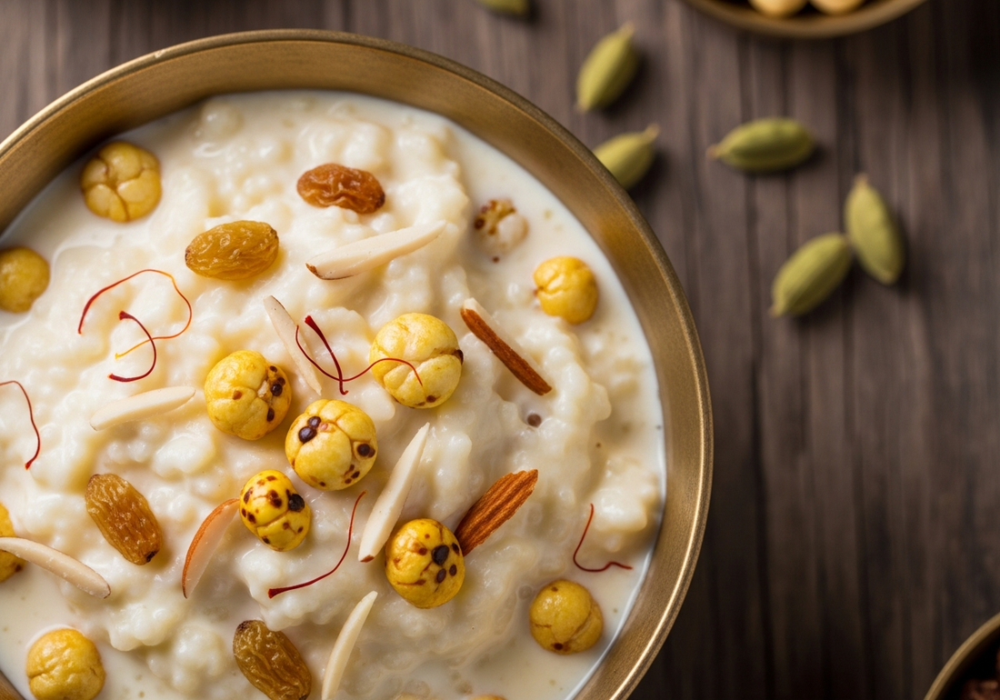 makhana kheer recipe — Sindhi Dry Fruits