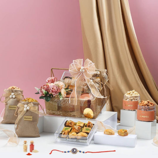 The Royal Radiance Gift Hamper, 1.025 kg Net Contents 1080