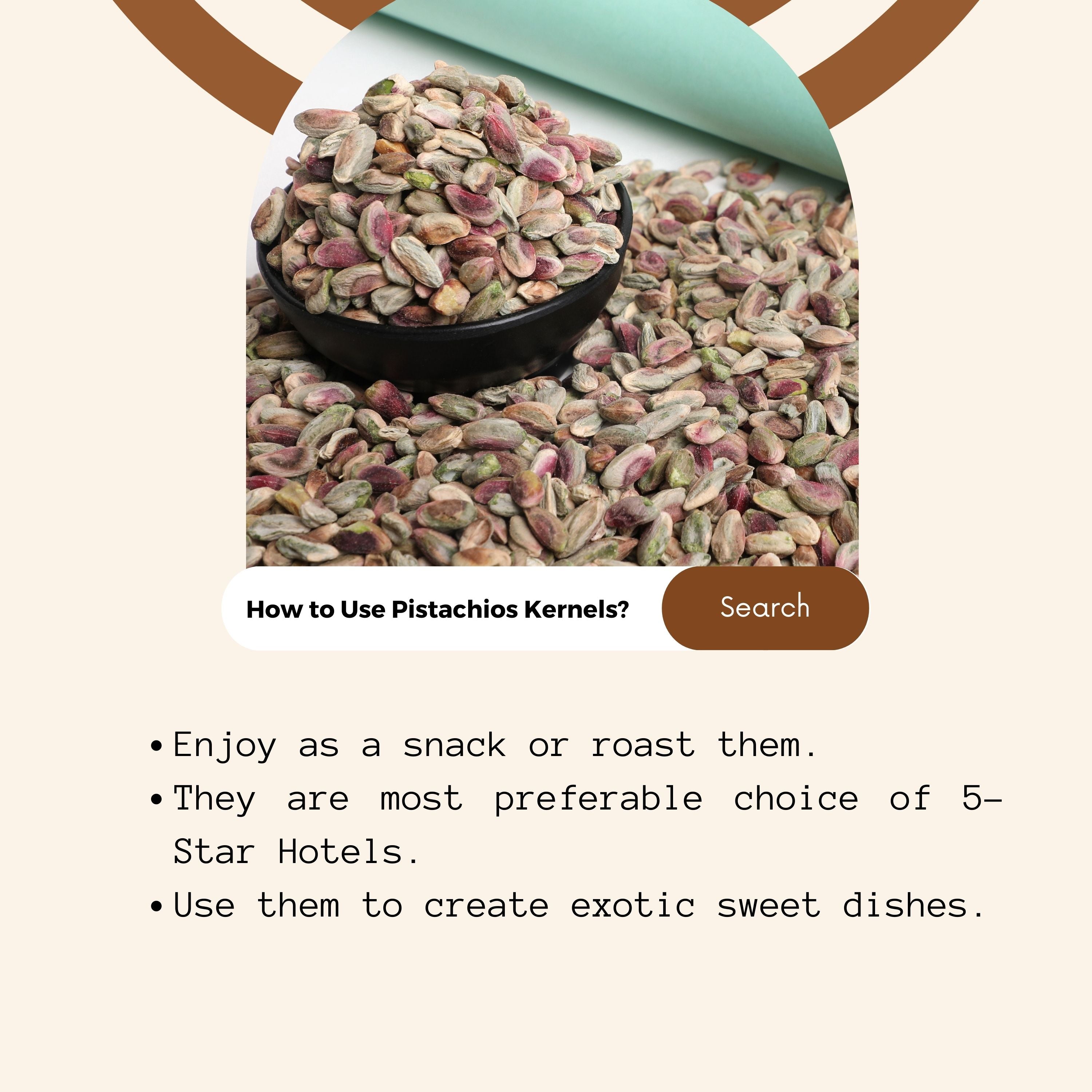 Premium Pista Bareek – Finely Sliced Pistachios for Garnishing & Cooking