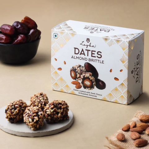 Loyka's Dates Almond Brittle