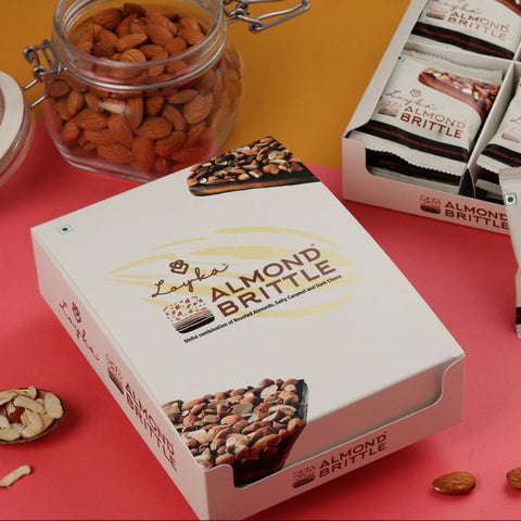 Loyka's Almond Brittle, 12 Pcs Box