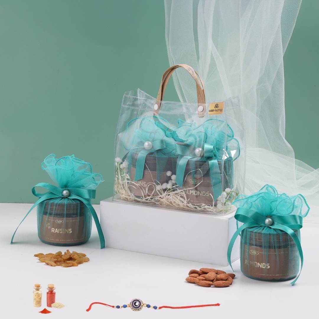 Ocean Pearl Dry Fruit Tote, 440g Net Contents