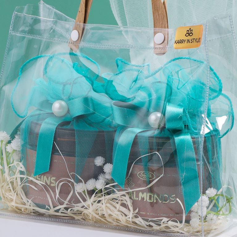 Ocean Pearl Dry Fruit Tote, 440g Net Contents