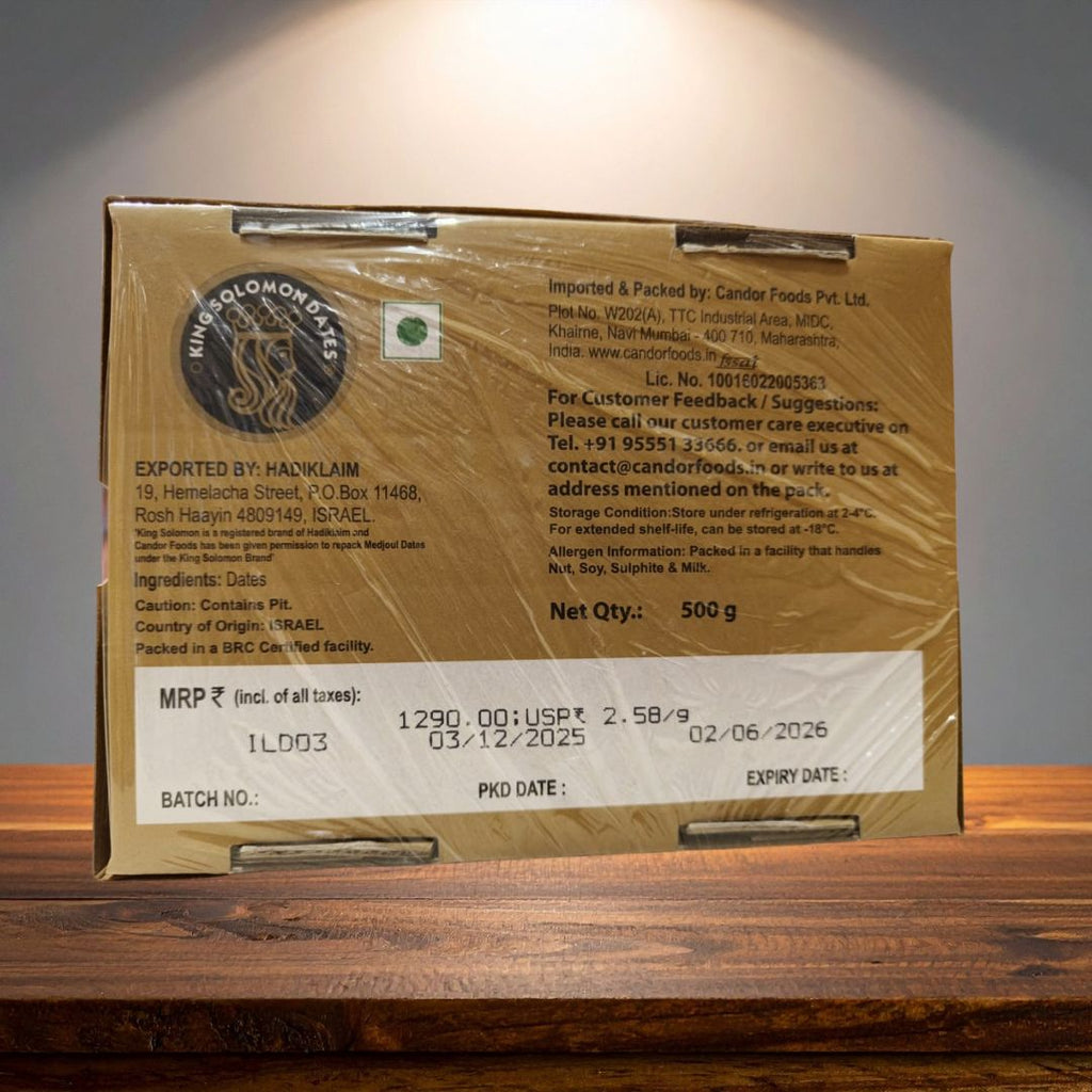 King Solomon Medjoul Dates, 500g