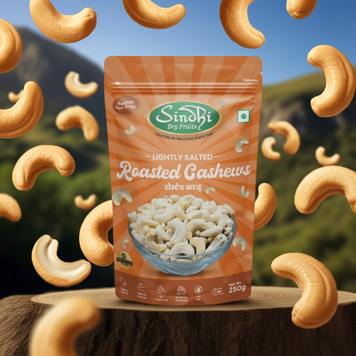 Premium Roasted Cashew Nuts – Crispy Fresh Kaju, Freshly Roasted & Crunchy