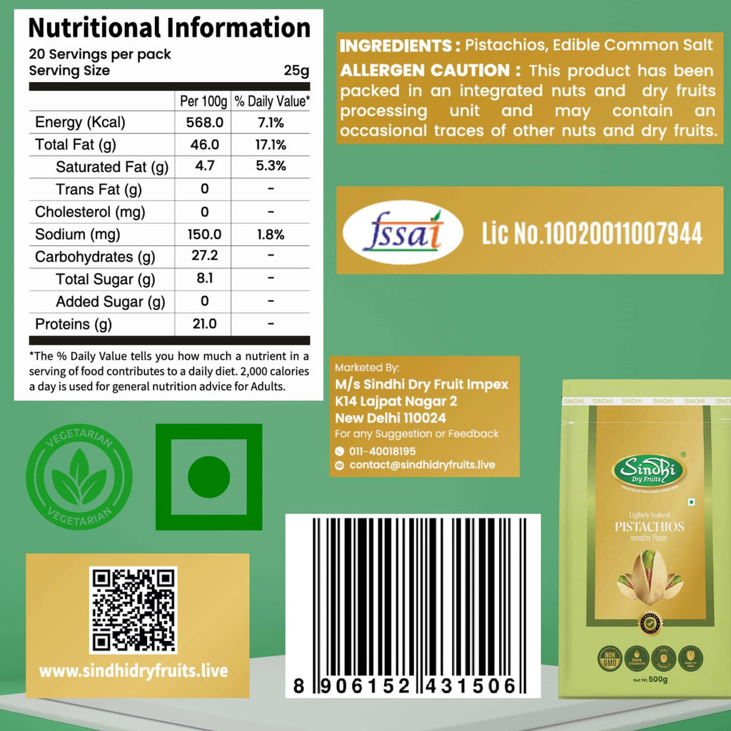 Premium Pistachios – Roasted Salted Pista, Crunchy with Bold Savoury Flavour