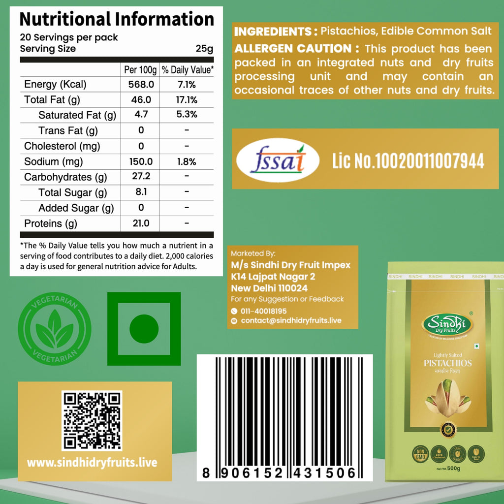 Premium Protein Power Trio – Almonds, Pista & Akhrot Giri, Brain & Stamina, 1.25kg