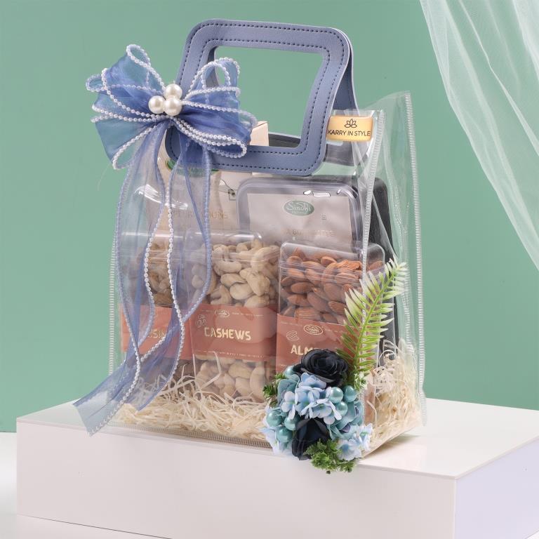 The Blue Grace Hamper, 1.09 Kg Net Contents