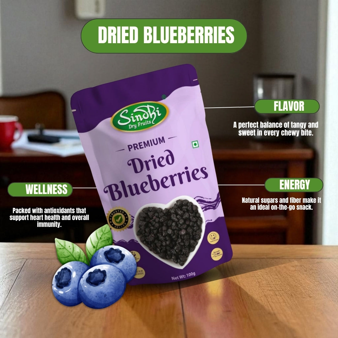 Blueberries Dried 100g