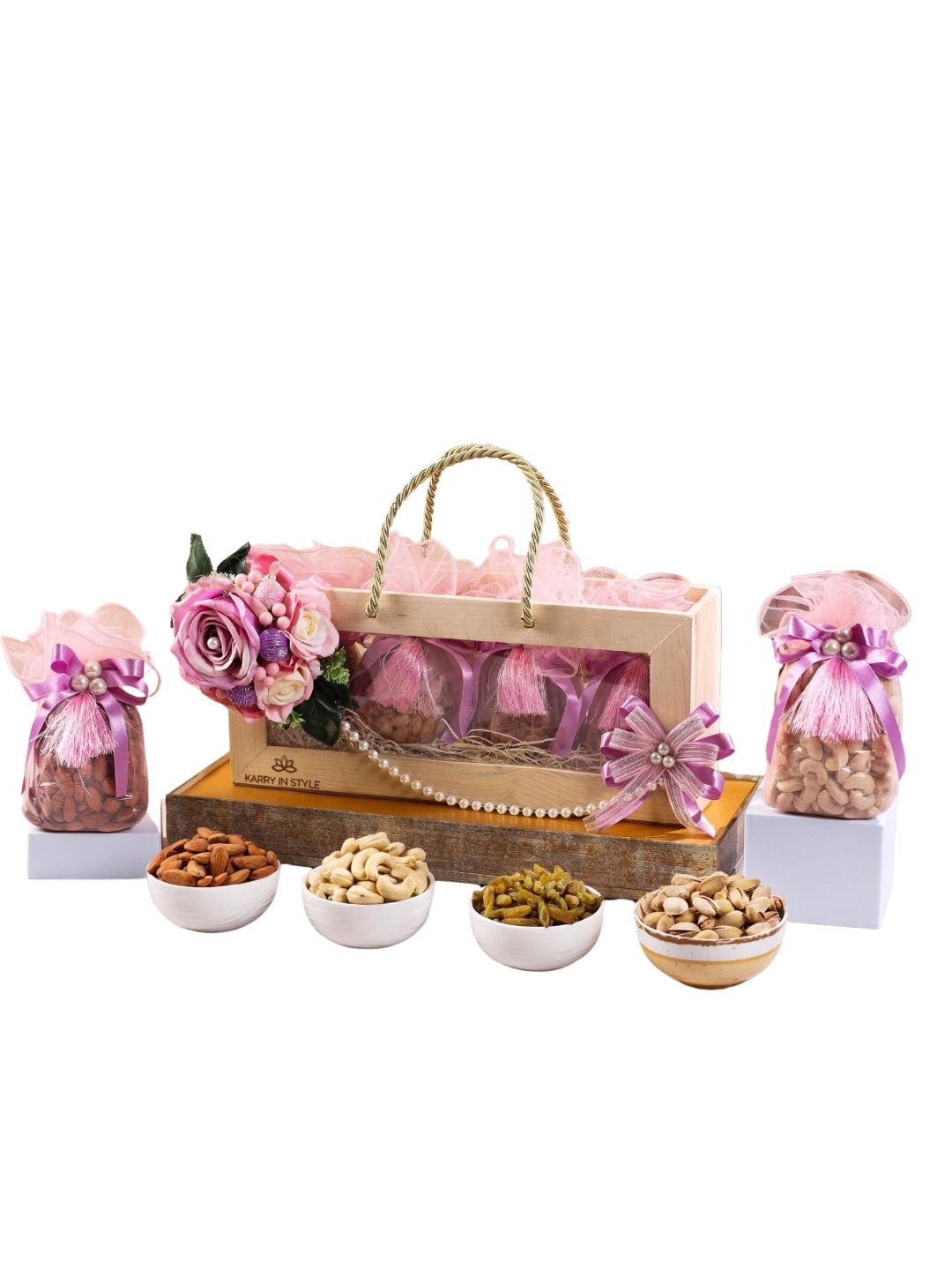 Nature's Nutty goodness Hamper, 1 Kg Net contents