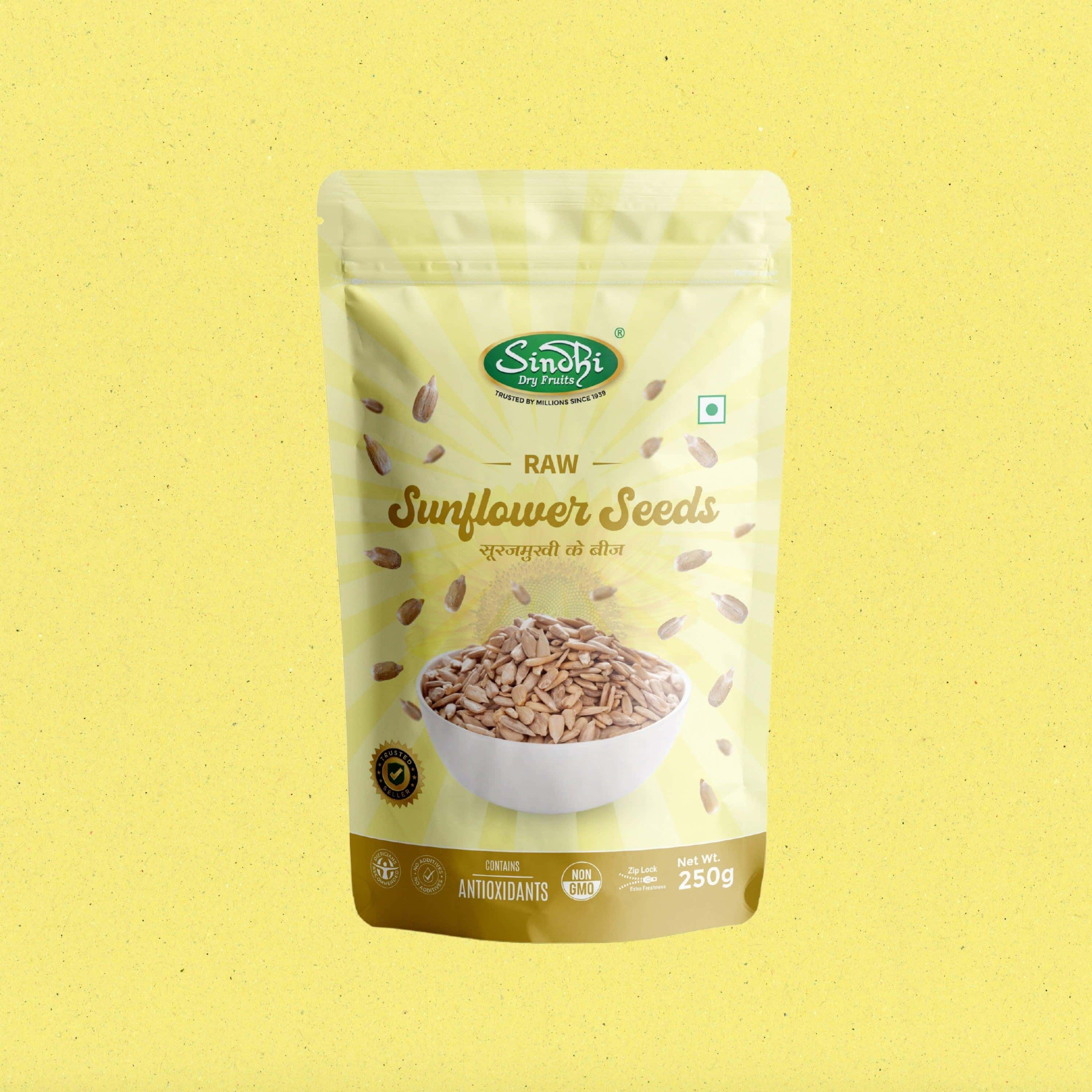 Premium Sunflower Seeds – Raw Natural Surajmukhi Beej, High in Vitamin E