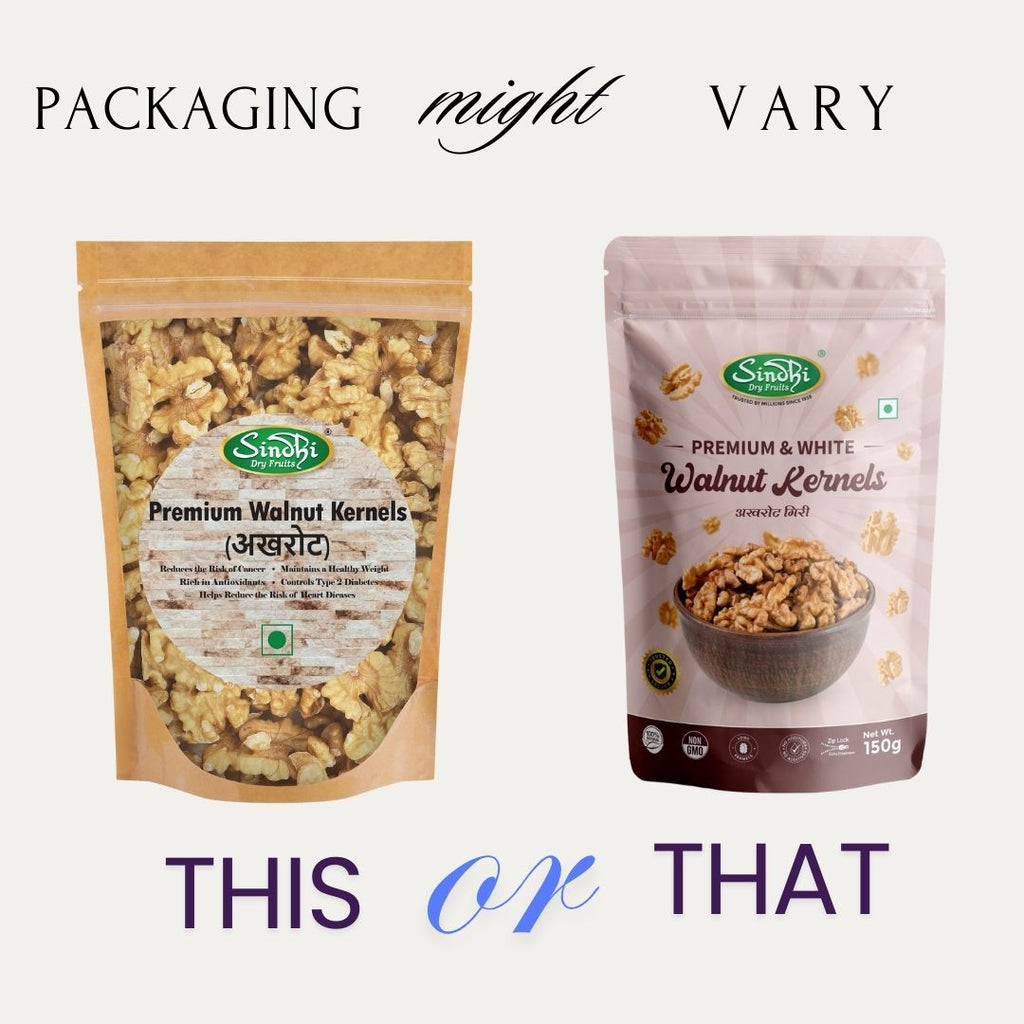 Premium Stamina Duo – Gurbandi Badam & Walnut Kernels, Brain & Energy, 400g