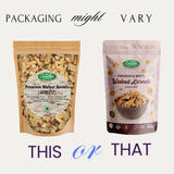 Exotic Delight Mix, Turkish Apricots 200g and Pecan Nuts 100g and Akhrot Giri 150g, Luxurious Gourmet Gifting Mix, 450g, Pack of 3