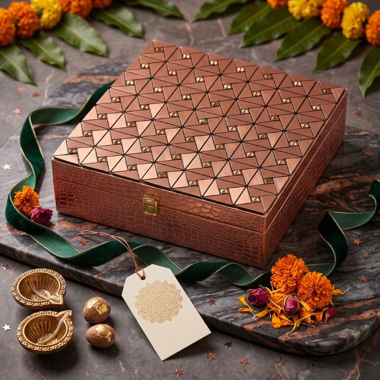 Flavoured Almond Gift Box Chocolate Anardana Pista Mango — additional view 2