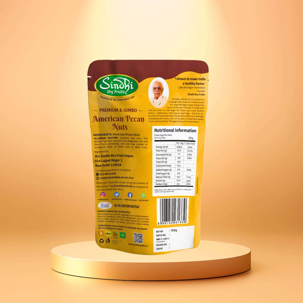 Premium Pecan Nuts – Shell-Free, Buttery & Crisp, Rich in Healthy Fats