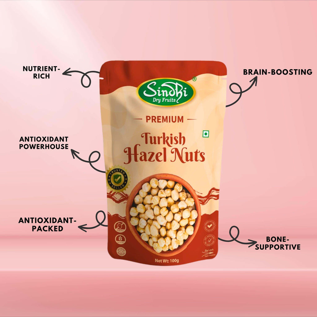Premium Turkish Hazelnuts – Rich, Chocolatey & Naturally Crunchy