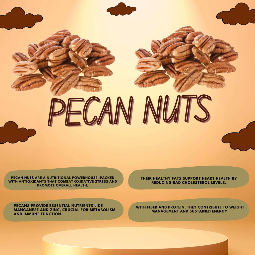 Premium Pecan Nuts – Shell-Free, Buttery & Crisp, Rich in Healthy Fats