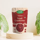 Cranberries Dried, Premium Pack 100g