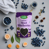 Blueberries Dried, Premium Pack 100g