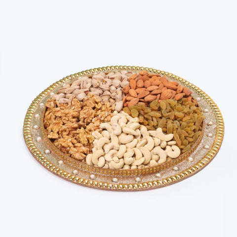 प्रीमियम गिफ्ट ट्रे, 500 ग्राम शुद्ध सामग्री