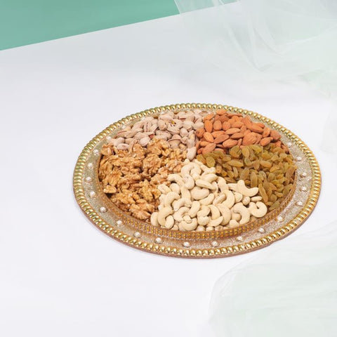 प्रीमियम गिफ्ट ट्रे, 500 ग्राम शुद्ध सामग्री