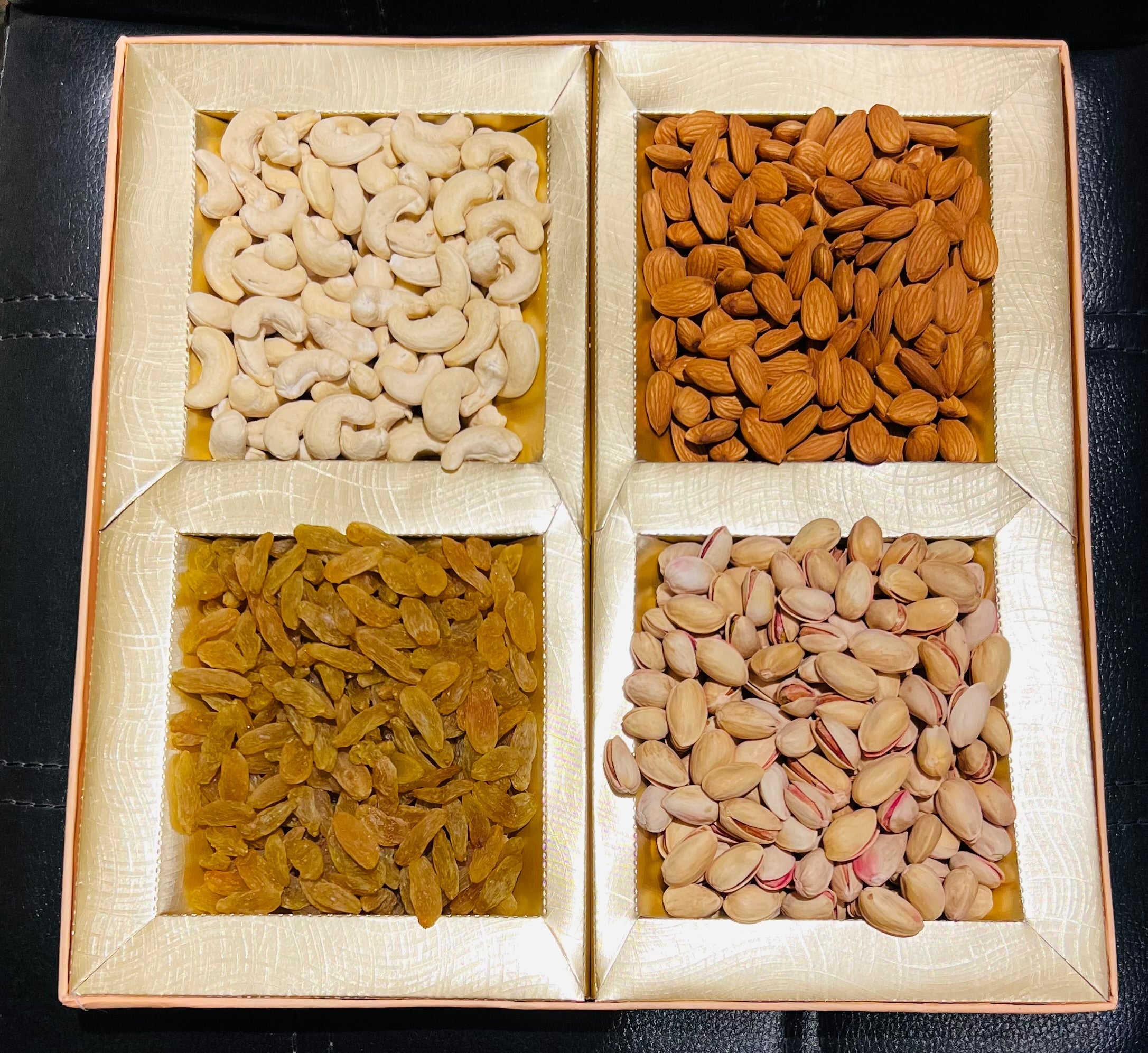 Dry Fruit Gift Box, 800gm Net Contents (Outer Cover Variable)