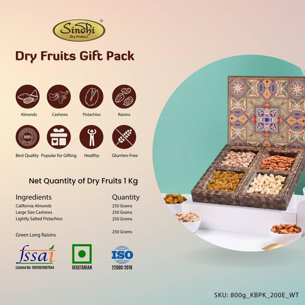 Premium Gift Box, 1 Kg Net Contents