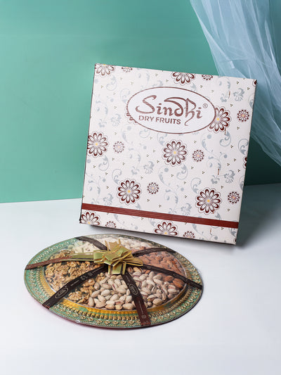 Grand Gourmet Four-Nut Deluxe Tray, 1 Kg Net Contents