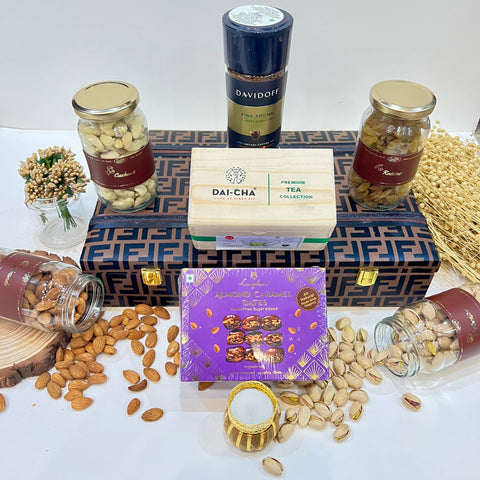 Premium Gift Hamper Containing Dry Fruits