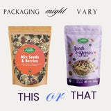 Seeds and Almonds Pack, Mixed Seeds with Dry Fruits 250g and Badam Gulbandi 250g, Classic Energy and Wellness Combo, 500g, Pack of 2