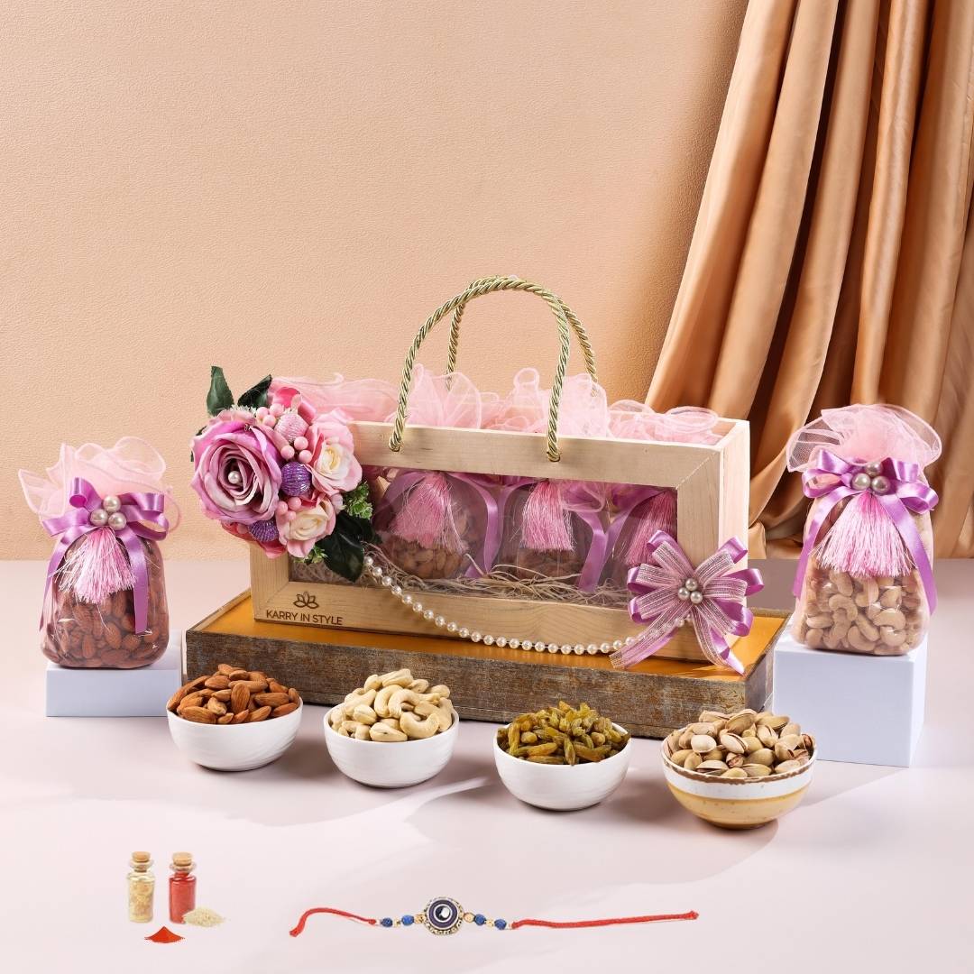 Nature's Nutty goodness Hamper, 1 Kg Net contents