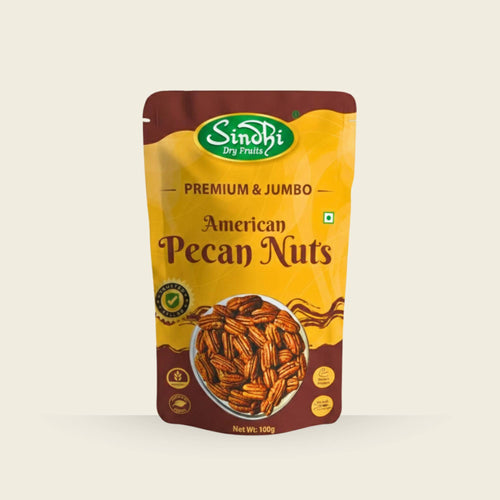 Premium Pecan Nuts pack – shell-free, buttery and crisp, rich in healthy fats