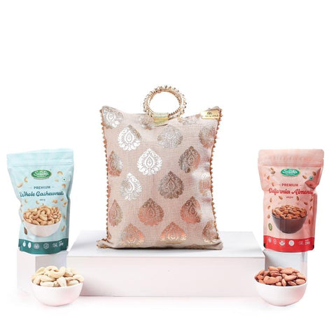 Imperial Brocade Gifting Bag , 250g Net Contents