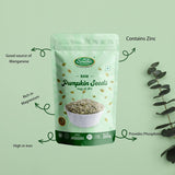 Pumpkin Seeds, Raw & Natural, 250g