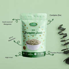 Pumpkin Seeds, Raw & Natural, 250g