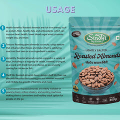 Badam Roasted and Lightly Salted