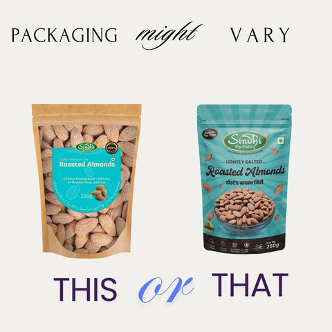 Salted Nuts Snack, Roasted Kaju 250g, Roasted Almond 250g and Salted Pista 200g, Light Health Boost for Office Snacking, 700g, Pack of 3