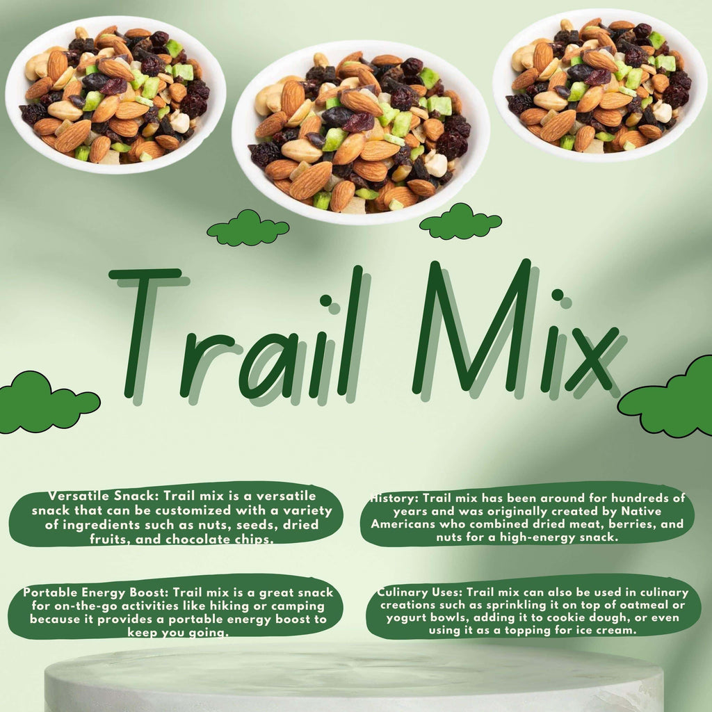 Premium Dry Fruit Trail Mix – Nuts, Seeds & Berries, All-Day Energy Blend